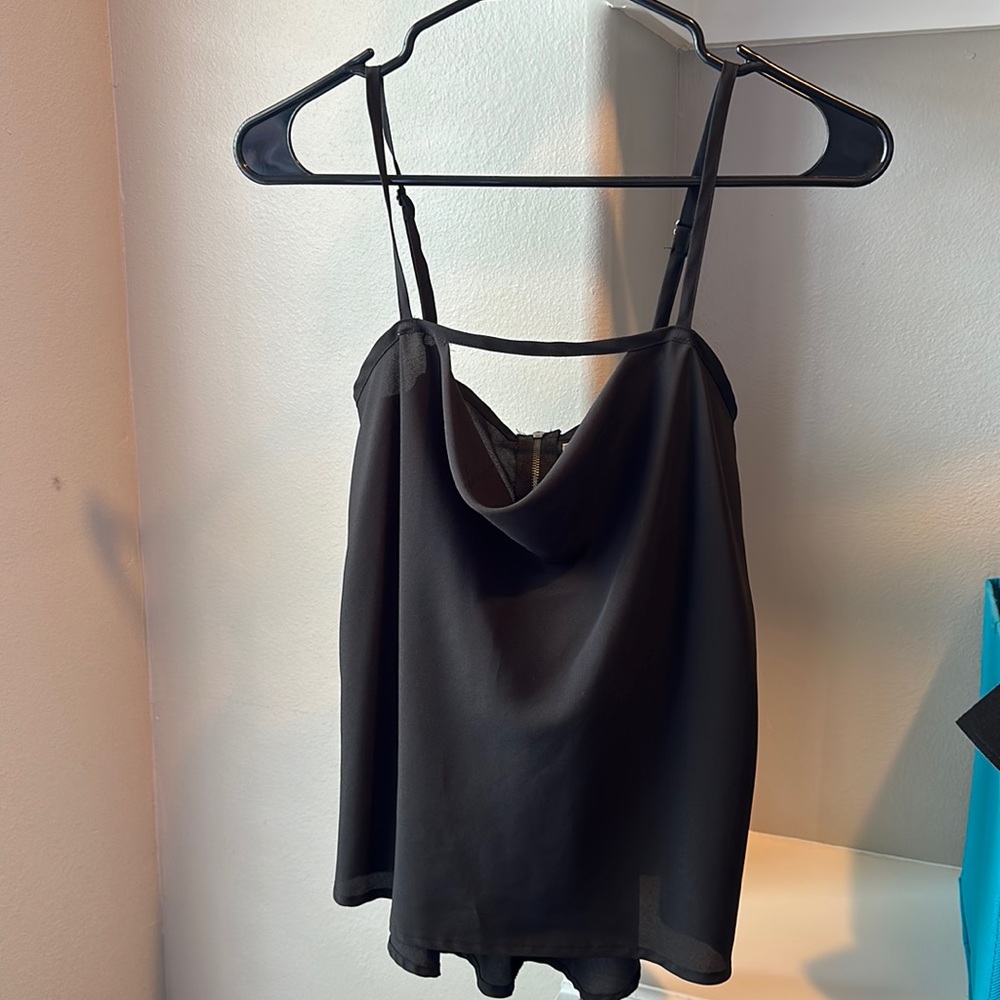 Sparkle & Fade Black Cami